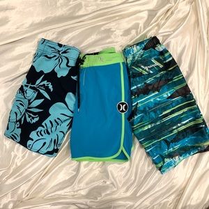 Pack of 3 Boys’ Swim Trunks